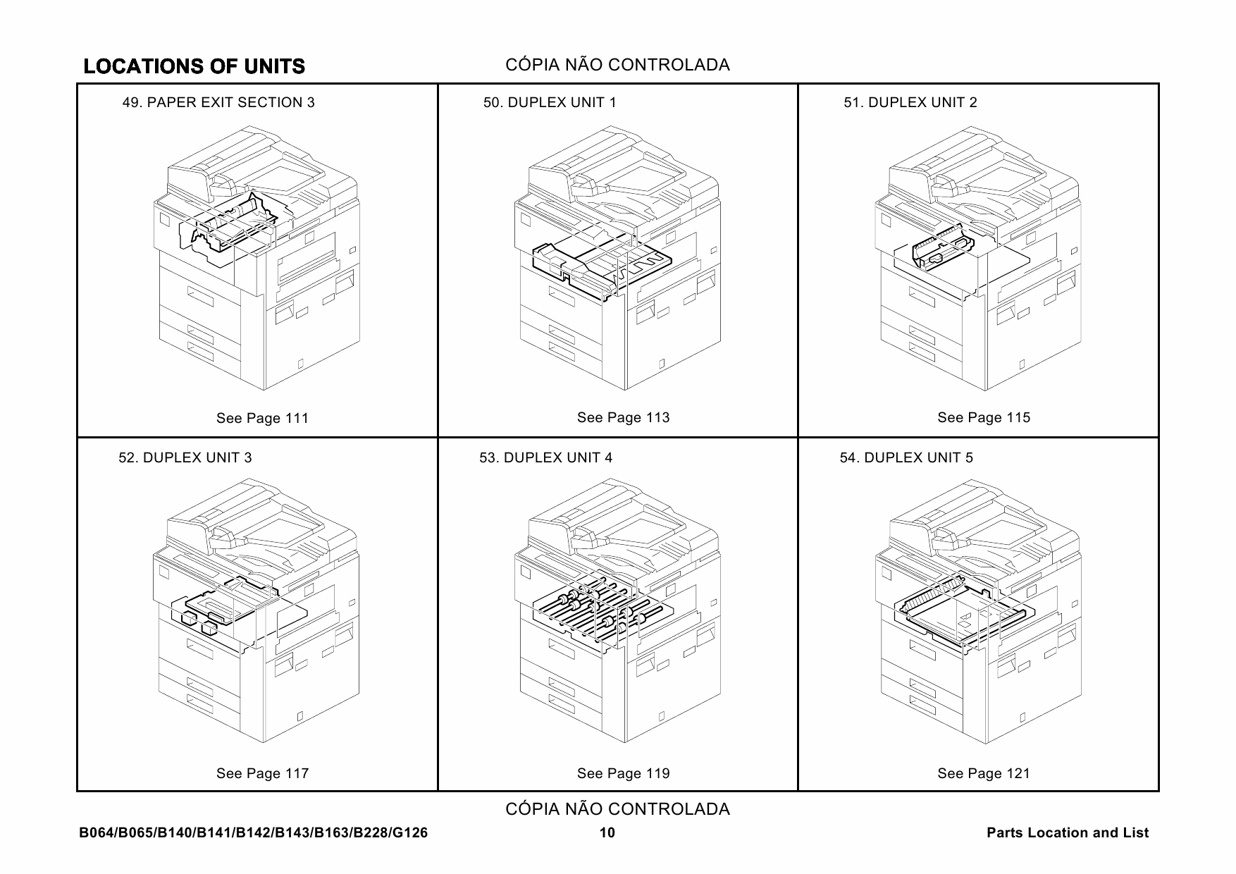 RICOH Aficio AP-900 G126 Parts Catalog-4